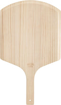 Wooden Pizza Peel, 16" L X 14" W, 24" Overall